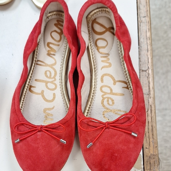 Sam Edelman Shoes - NEW Sam Edelman Red Women's Ballet Flats